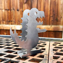 Volcann™ "GrillZilla" BBQ Stainless Steel Dual Sausage Holder