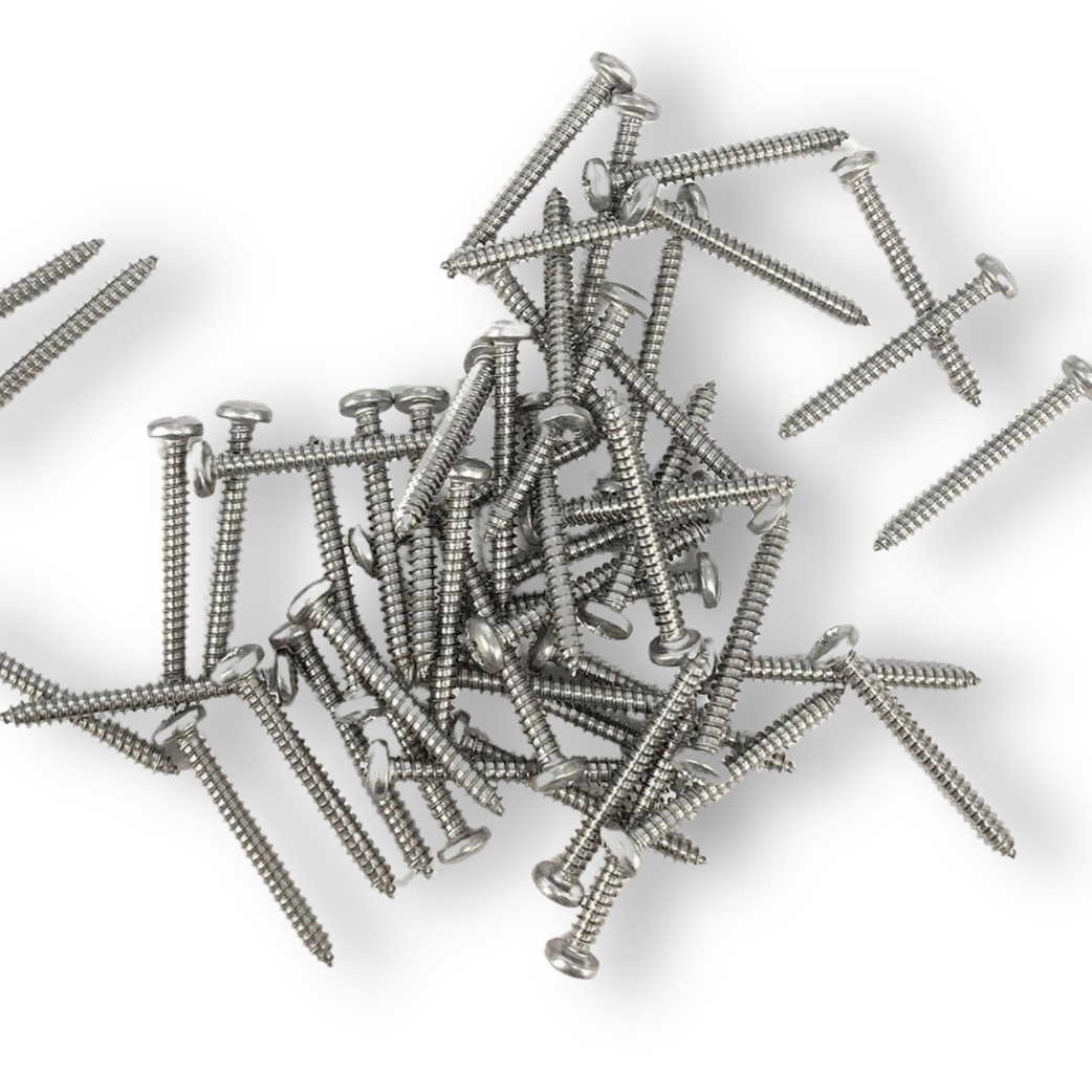 Self Tapping Stainless Steel Screws - 4.0 x 40mm (2 Types Available) - Indoor Outdoors