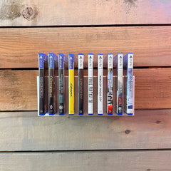 GameShieldz™ Wall Mount Vertical Video Games Storage Rack