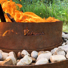 Volcann™ Circular Steel Garden Feature Fire Pit