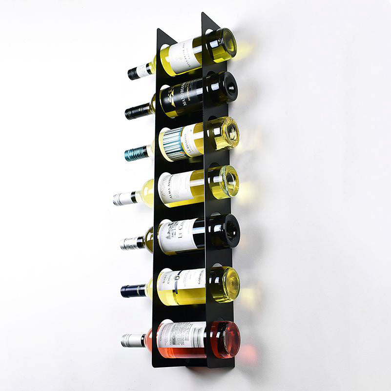 Cupboard-Mount Under-Counter Wine Rack (7 Bottle Capacity) - Indoor Outdoors