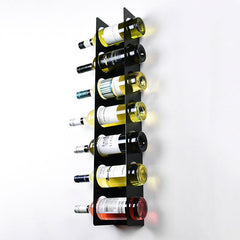 Cupboard-Mount Under-Counter Wine Rack (7 Bottle Capacity)
