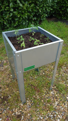 Bellamy Galvanised Steel Trough Standing Planter with Legs (2 Sizes Available)