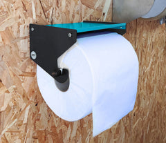 MegaMaxx UK™ Jumbo Blue Roll Holder with Shelf
