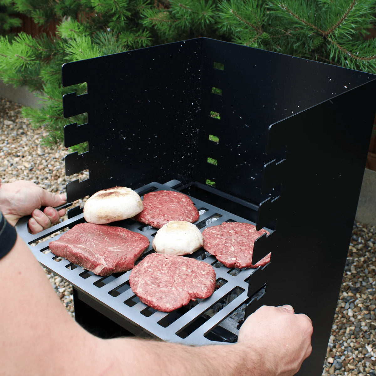 Additional Grill Tray for Volcann™ Artus Freestanding Large Garden Charcoal BBQ