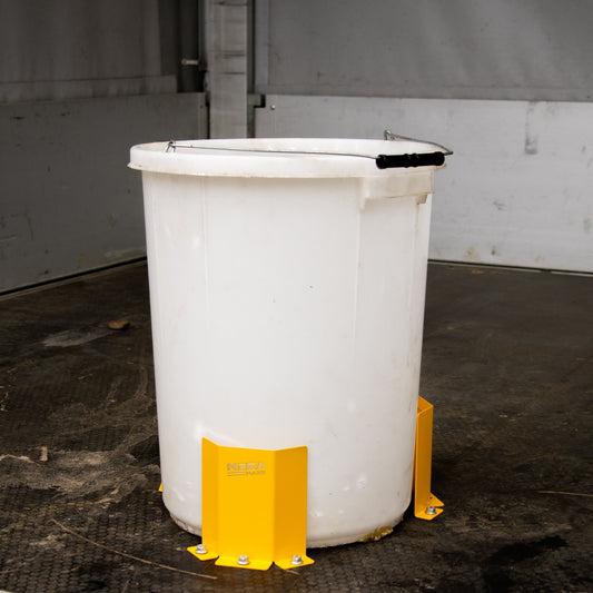 MegaMaxx UK™ Floor Mount & Van Mount Bucket, Paint Can & Dust Extractors Brackets (2 Styles Available)