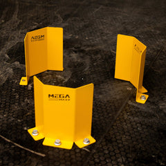 MegaMaxx UK™ Floor Mount & Van Mount Bucket, Paint Can & Dust Extractors Brackets (2 Styles Available)