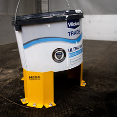 MegaMaxx UK™ Floor Mount & Van Mount Bucket, Paint Can & Dust Extractors Brackets (2 Styles Available)