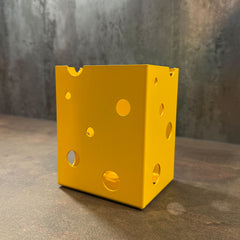 Okunaii™ Block of Cheese-Shaped Worktop Kitchen Utensil & Accessories Holder