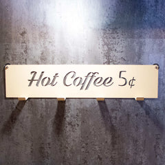 Okunaii™ Retro Americana Wall Mount Coffee Mug Holder