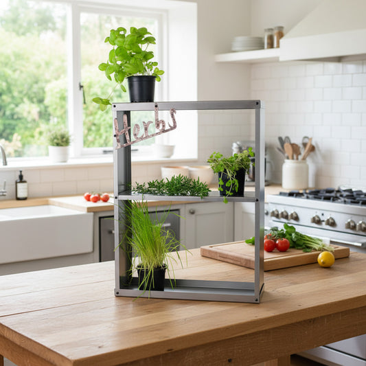 Okunaii™ Free Standing Herb & Spice Rack Shelving Unit