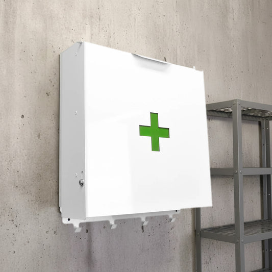 MegaMaxx UK™ Wall Mounted First Aid Cabinet