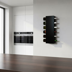 Okunaii™ Modern Wall Mount Wine Rack (6 Bottle Capacity)