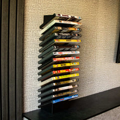 GameShieldz™ Wall Mount Games Storage Tower Rack (3 Sizes Available)