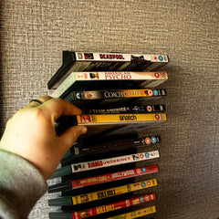 GameShieldz™ Wall Mount Games Storage Tower Rack (3 Sizes Available)