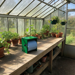 Bellamy Blue Roll Dispenser - For Greenhouses & Sheds