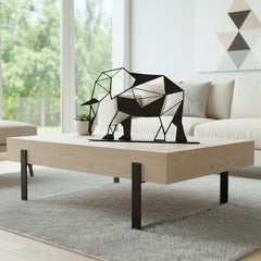 Okunaii™ Geometric Metal Elephant Ornament