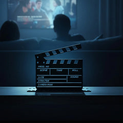 At The Movies Film Clapper Board Ornament