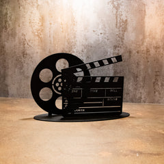 At The Movies Film Clapper Board & Film Reel Ornament