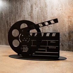 At The Movies Film Clapper Board & Film Reel Ornament