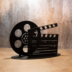At The Movies Film Clapper Board & Film Reel Ornament