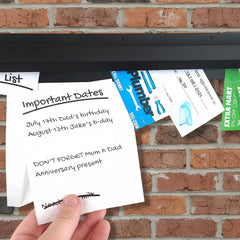 Okunaii™ Marble Rail Paper Holder & Tab Grabber