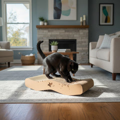 Jakes Farm Yard Cardboard Cat Lounger