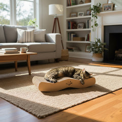 Jakes Farm Yard Cardboard Cat Lounger