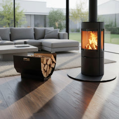 Volcann™ Polygonal Firewood Log Basket