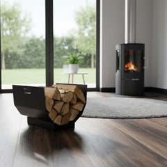 Volcann™ Polygonal Firewood Log Basket