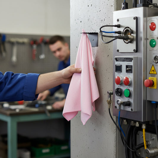 MegaMaxx UK™ Cleaning Cloth & Rag Holder Bracket (4-Slot Capacity)