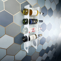 Wall Mount Wine Rack (4-7 Bottle Capacity)
