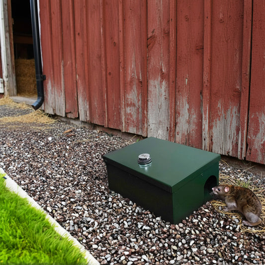 Pest Stopper Premium Rodent Bait Box Trap for Rat & Pest Control