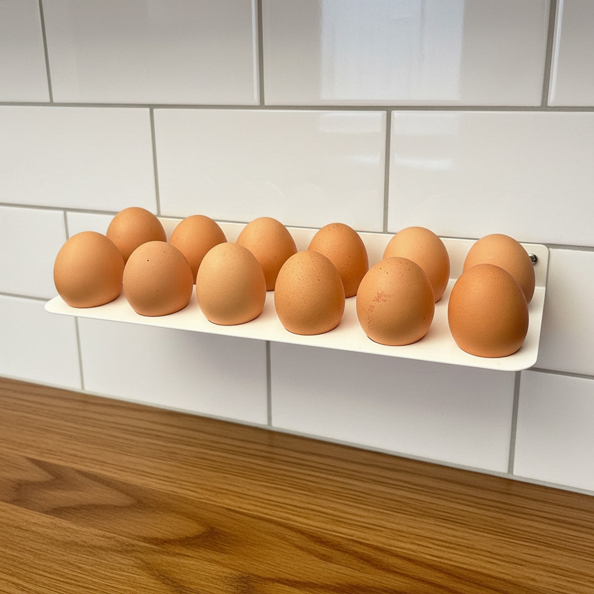Okunaii™ Wall Mount Egg Holder Rack