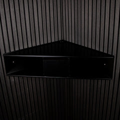 Okunaii™ Wall Mount Corner Desk with Storage Drawer & Shelves