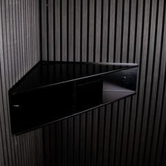 Okunaii™ Wall Mount Corner Desk with Storage Drawer & Shelves