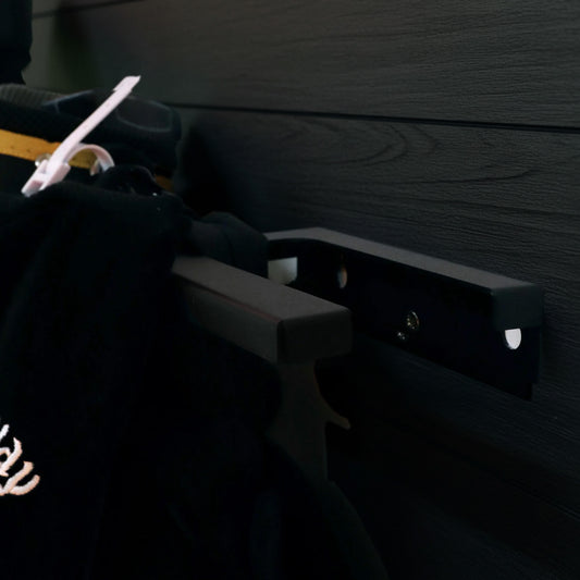 BlackSteel™ Wall Mount Golf Bag Hanging Holder