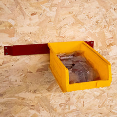 MegaMaxx UK™ Wall Mount XL4 Storage Box Hanging Rail (2 Styles Available)