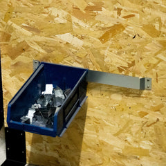 MegaMaxx UK™ Wall Mount XL4 Storage Box Hanging Rail (2 Styles Available)