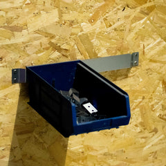 MegaMaxx UK™ Wall Mount XL4 Storage Box Hanging Rail (2 Styles Available)