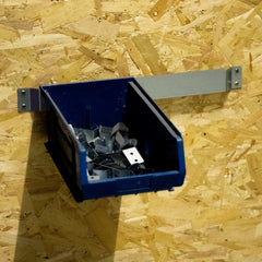 MegaMaxx UK™ Wall Mount XL4 Storage Box Hanging Rail (2 Styles Available)