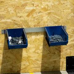 MegaMaxx UK™ Wall Mount XL4 Storage Box Hanging Rail (2 Styles Available)