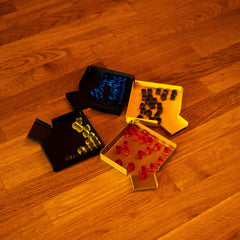 MeepleMounts Board Game Piece Organiser Tray with Scoop