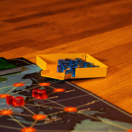 MeepleMounts Board Game Piece Organiser Tray with Scoop