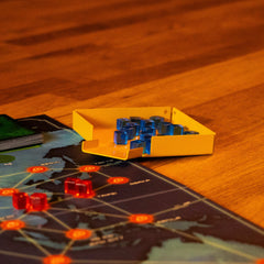 MeepleMounts Board Game Piece Organiser Tray with Scoop