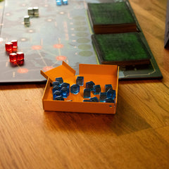 MeepleMounts Board Game Piece Organiser Tray with Scoop