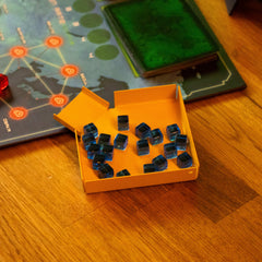 MeepleMounts Board Game Piece Organiser Tray with Scoop