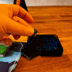 MeepleMounts Board Game Piece Organiser Tray with Scoop