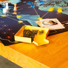 MeepleMounts Board Game Piece Organiser Tray with Scoop