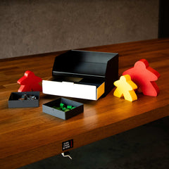 MeepleMounts Board Game Organiser Chest & Piece Caddy with Drawer